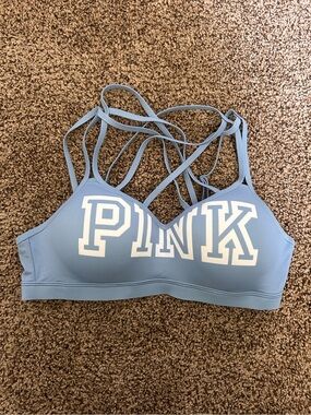 PINK Victoria's Secret Light Blue Ultimate Push-Up Bra